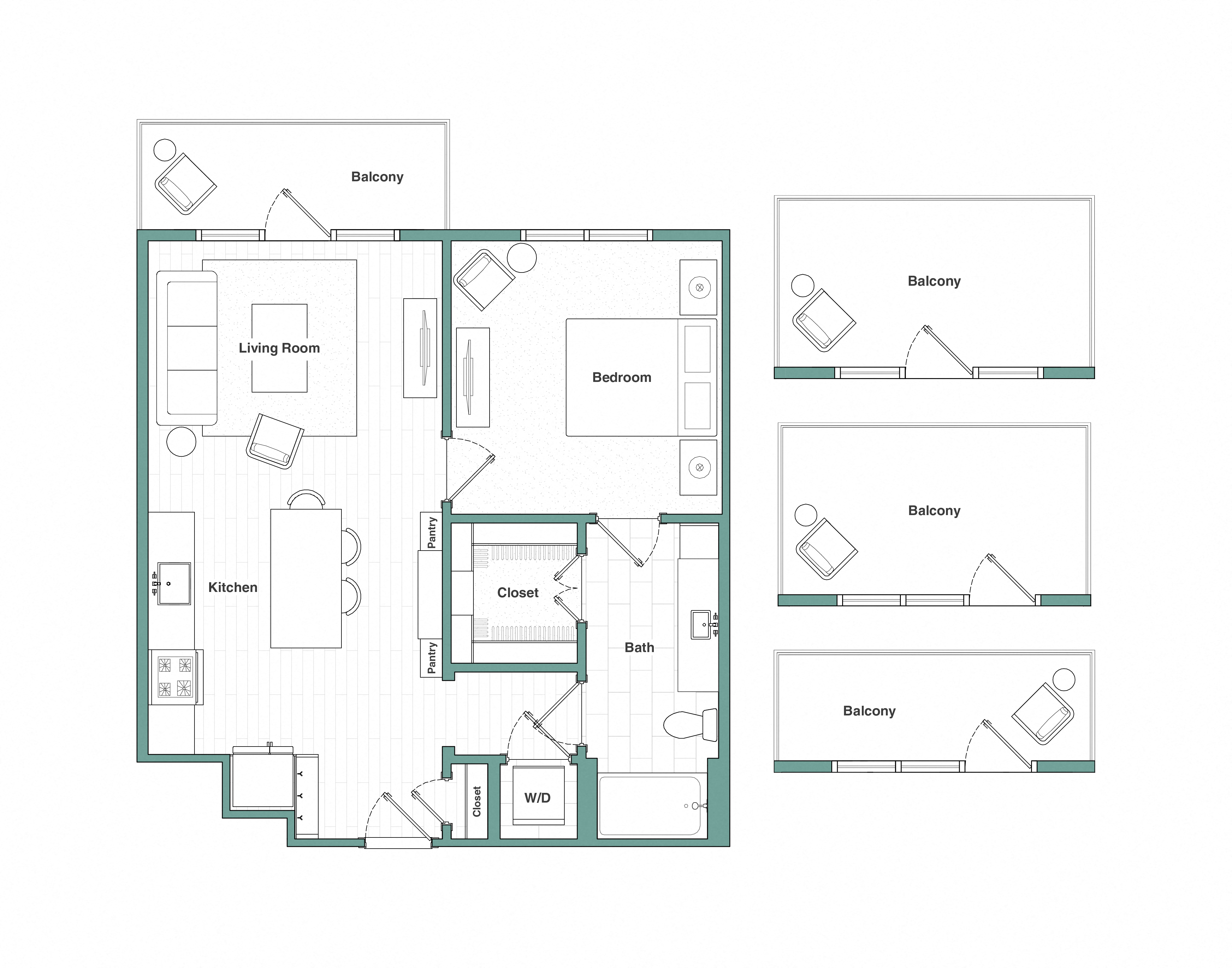 A2 1027 1027 floor plan