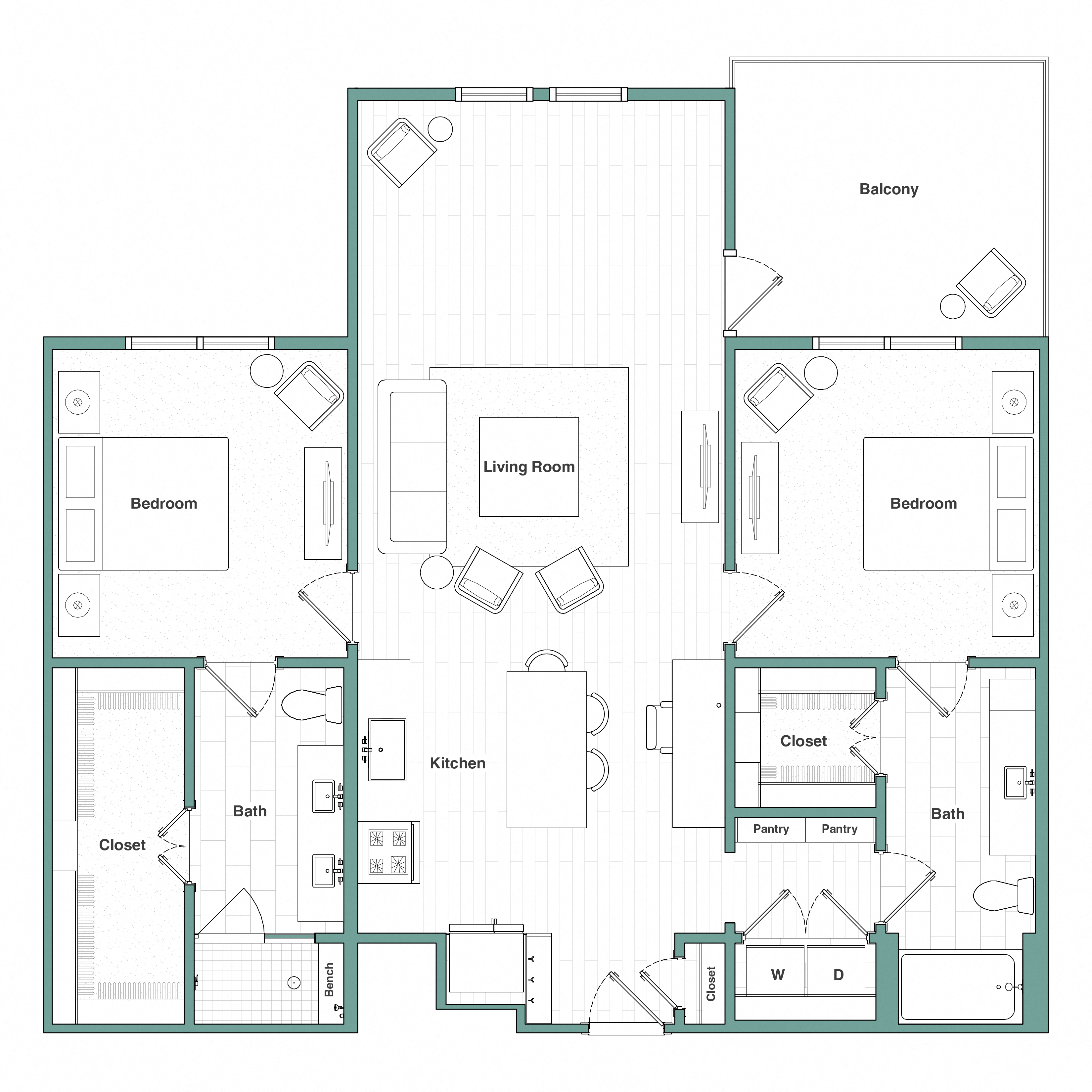 B2.5 2041 2041 floor plan
