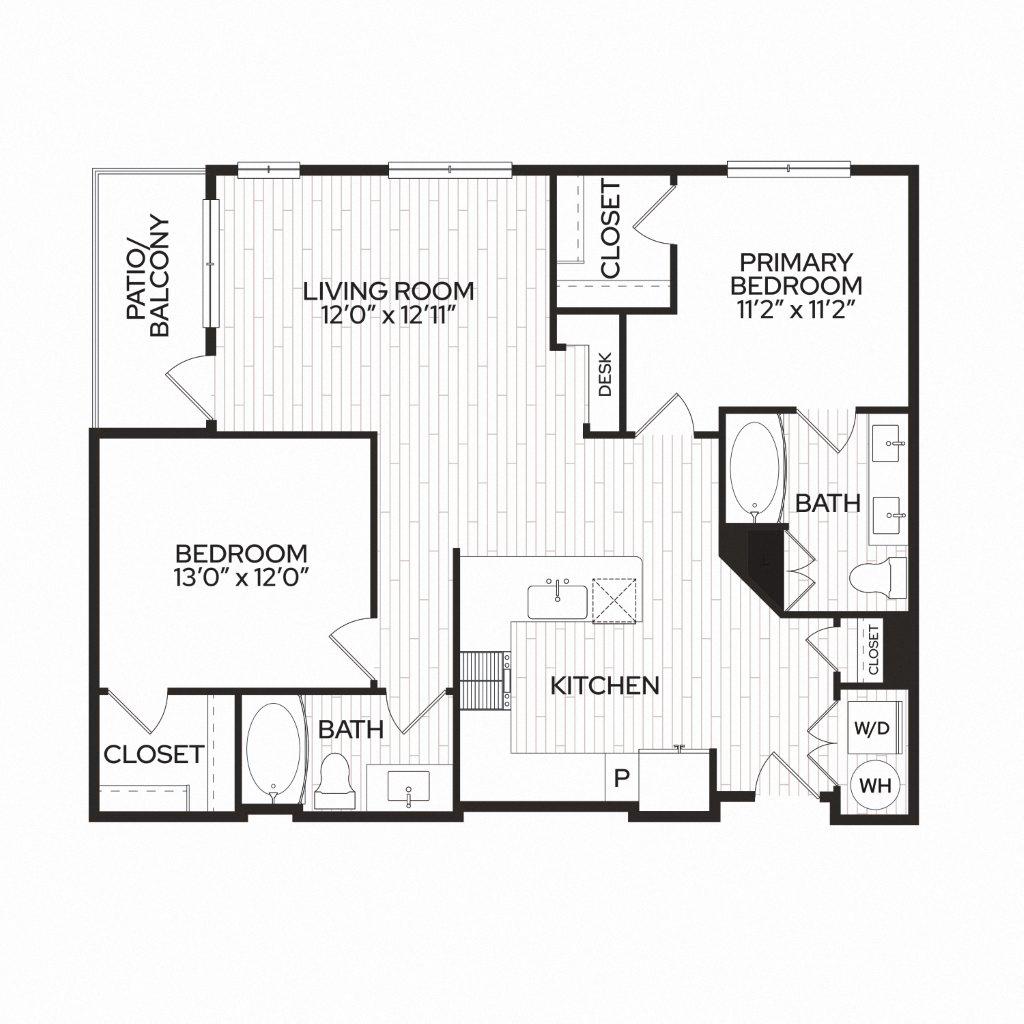 B1 2043 2043 floor plan