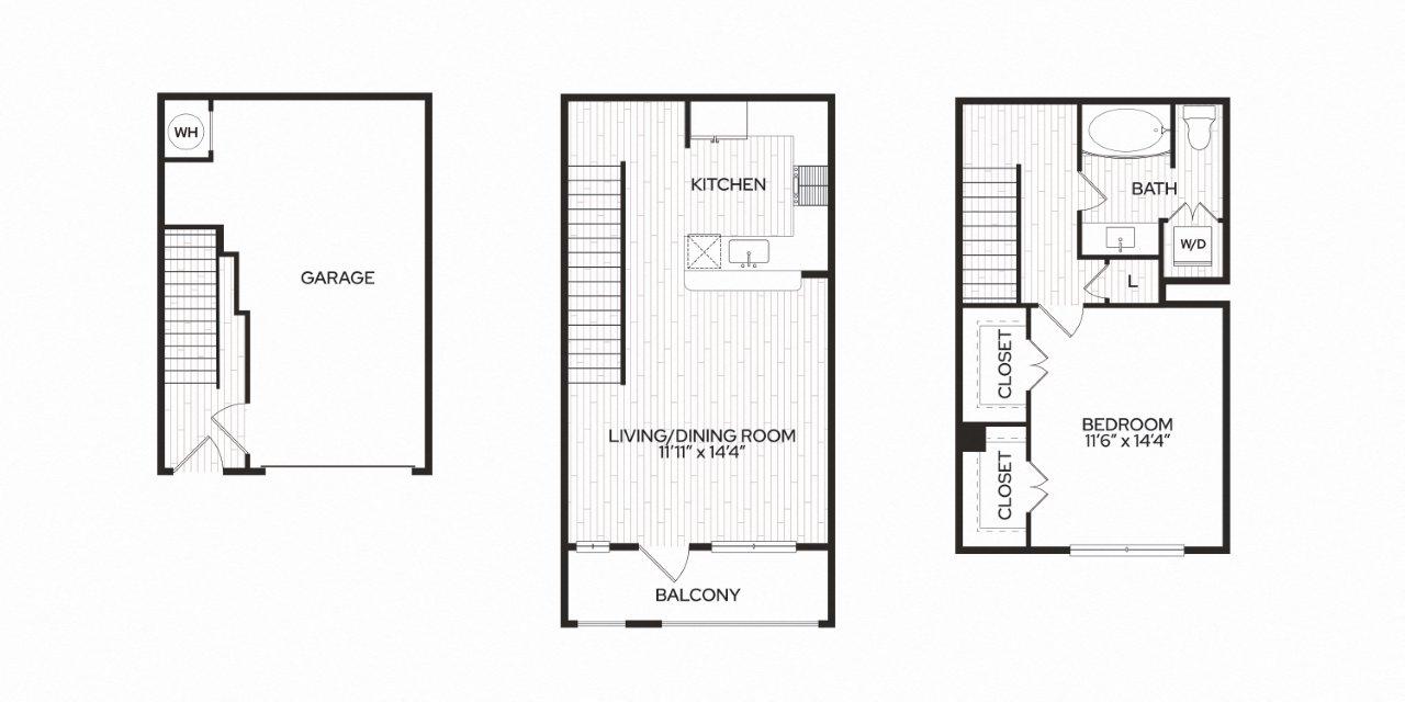 TA1 1018 1018 floor plan