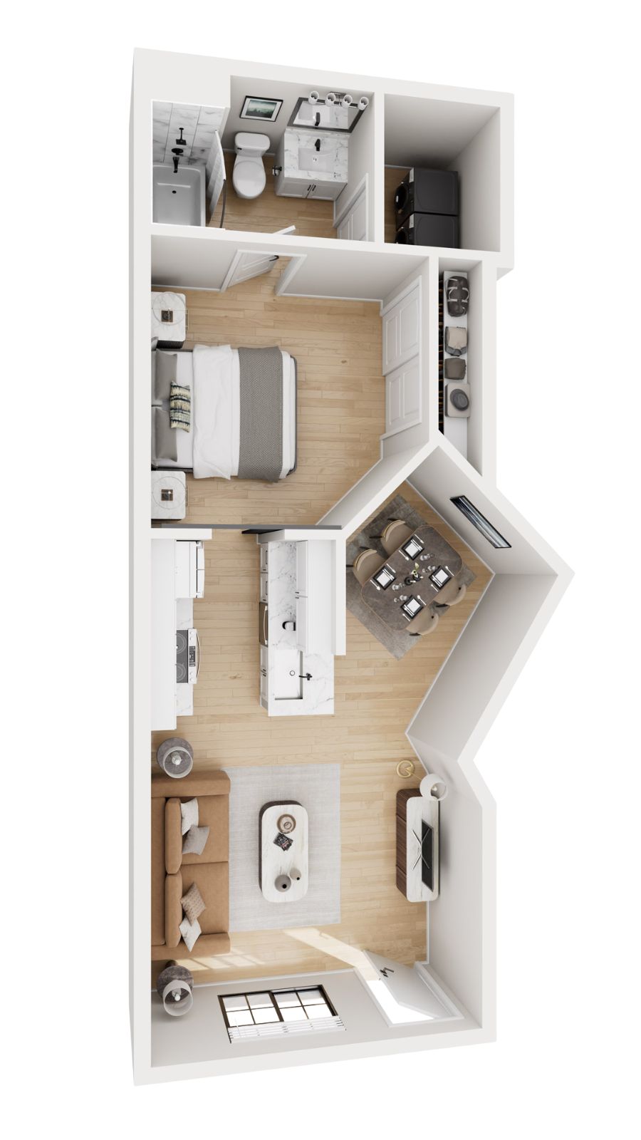 Roosevelt 1x1 149 149 floor plan