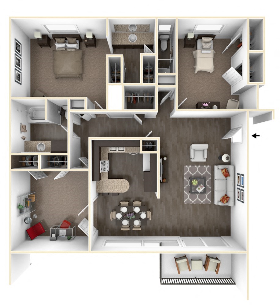 C1 C13 C13 floor plan