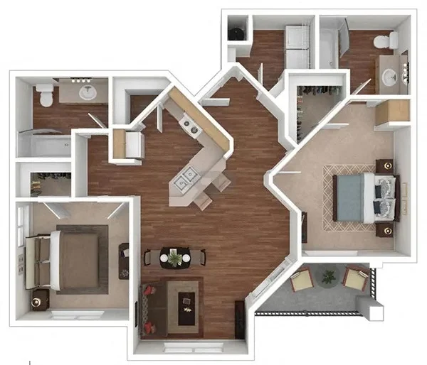 Sun Valley 2107 2107 floor plan