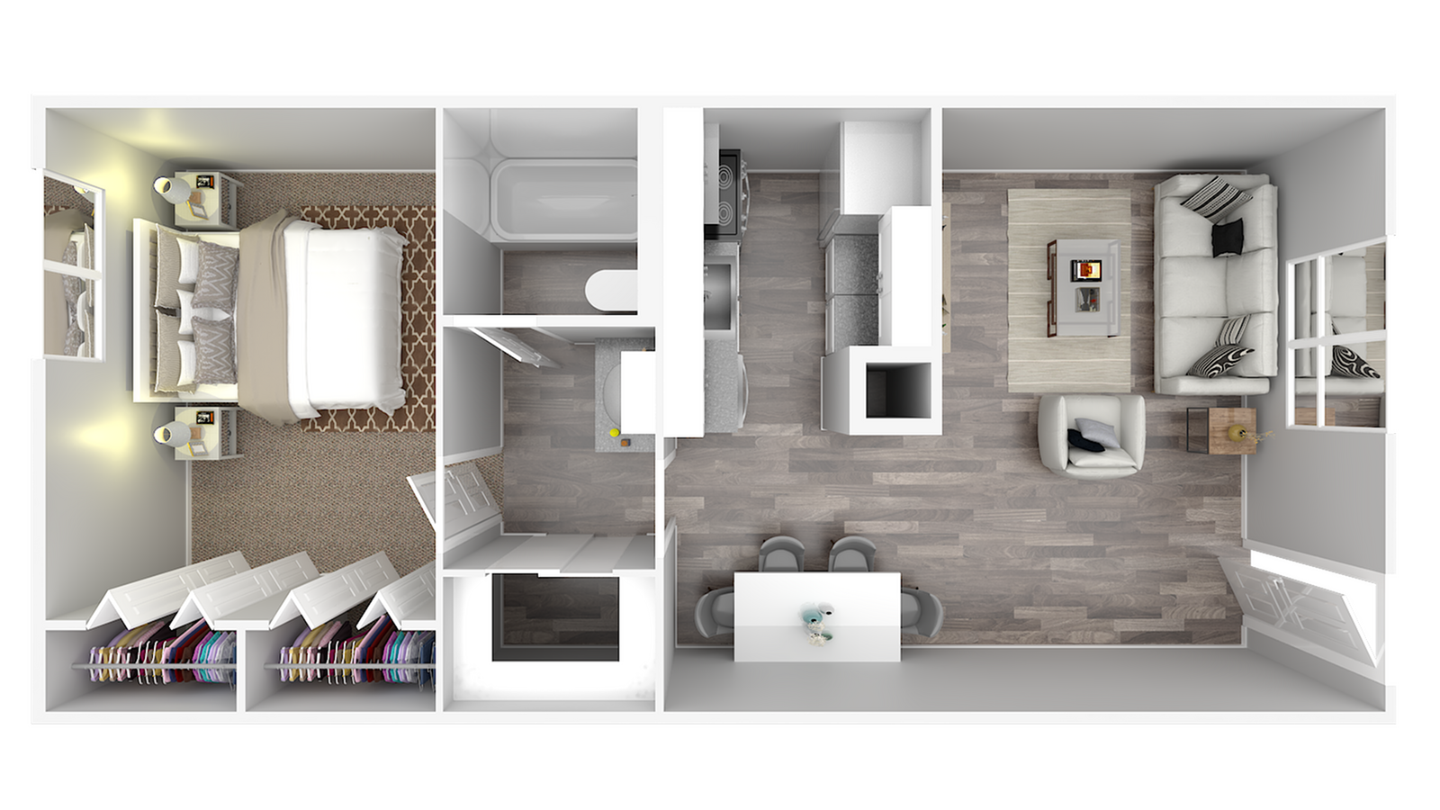 Bartlett 2 - 227 2 - 227 floor plan