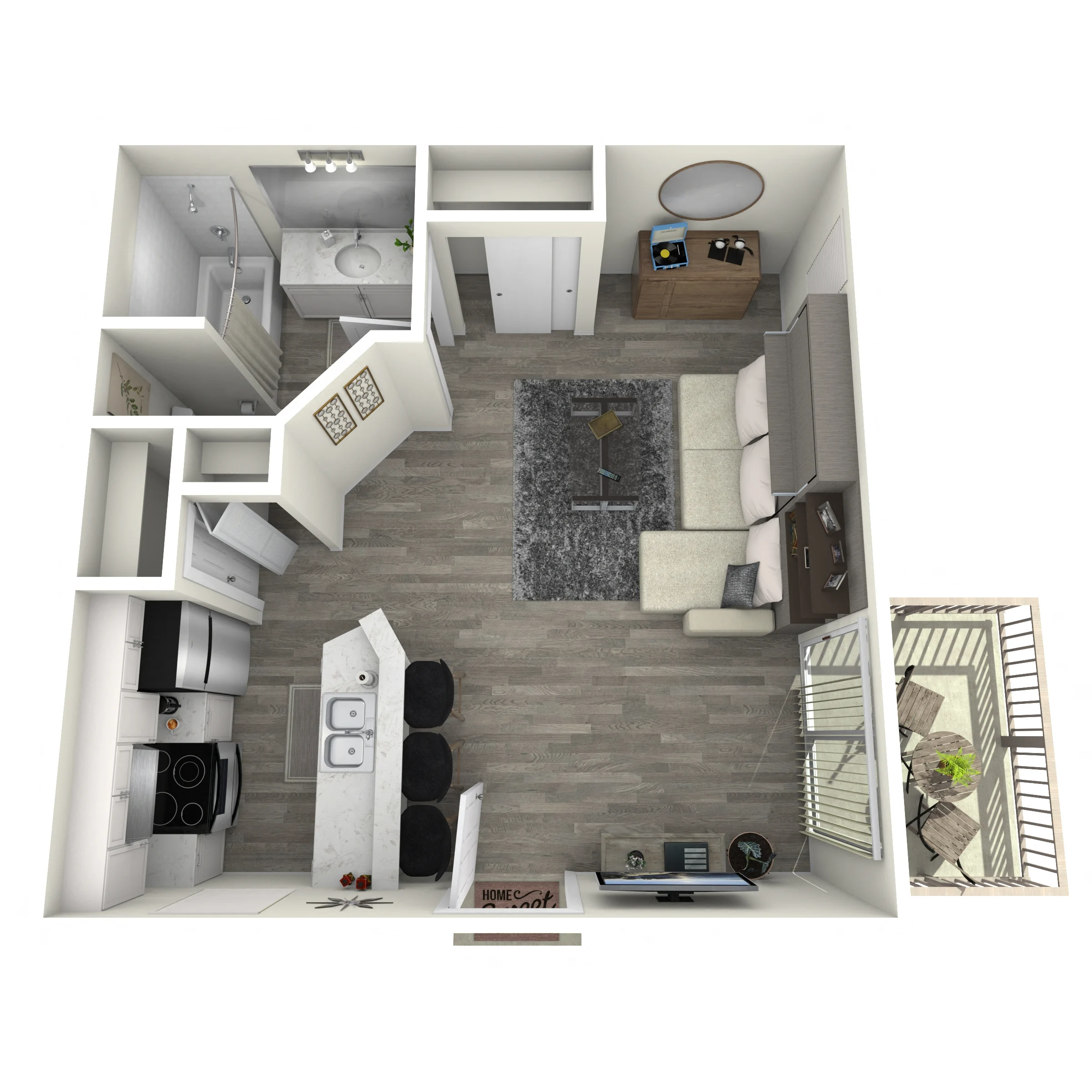 Studio 1094 1094 floor plan