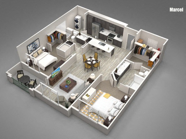 Marcel 346 346 floor plan