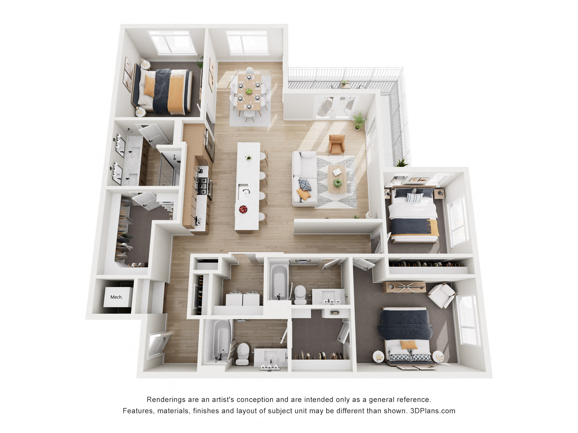 C1 1063 1063 floor plan