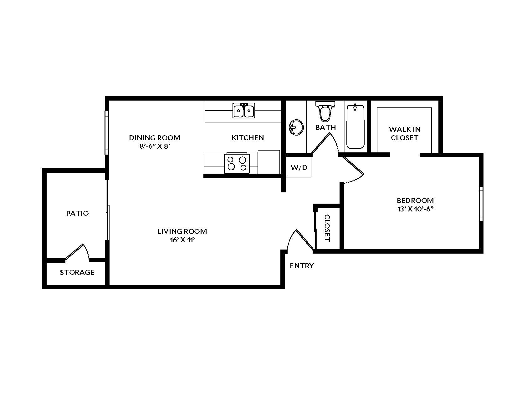 1B 552A 552A floor plan