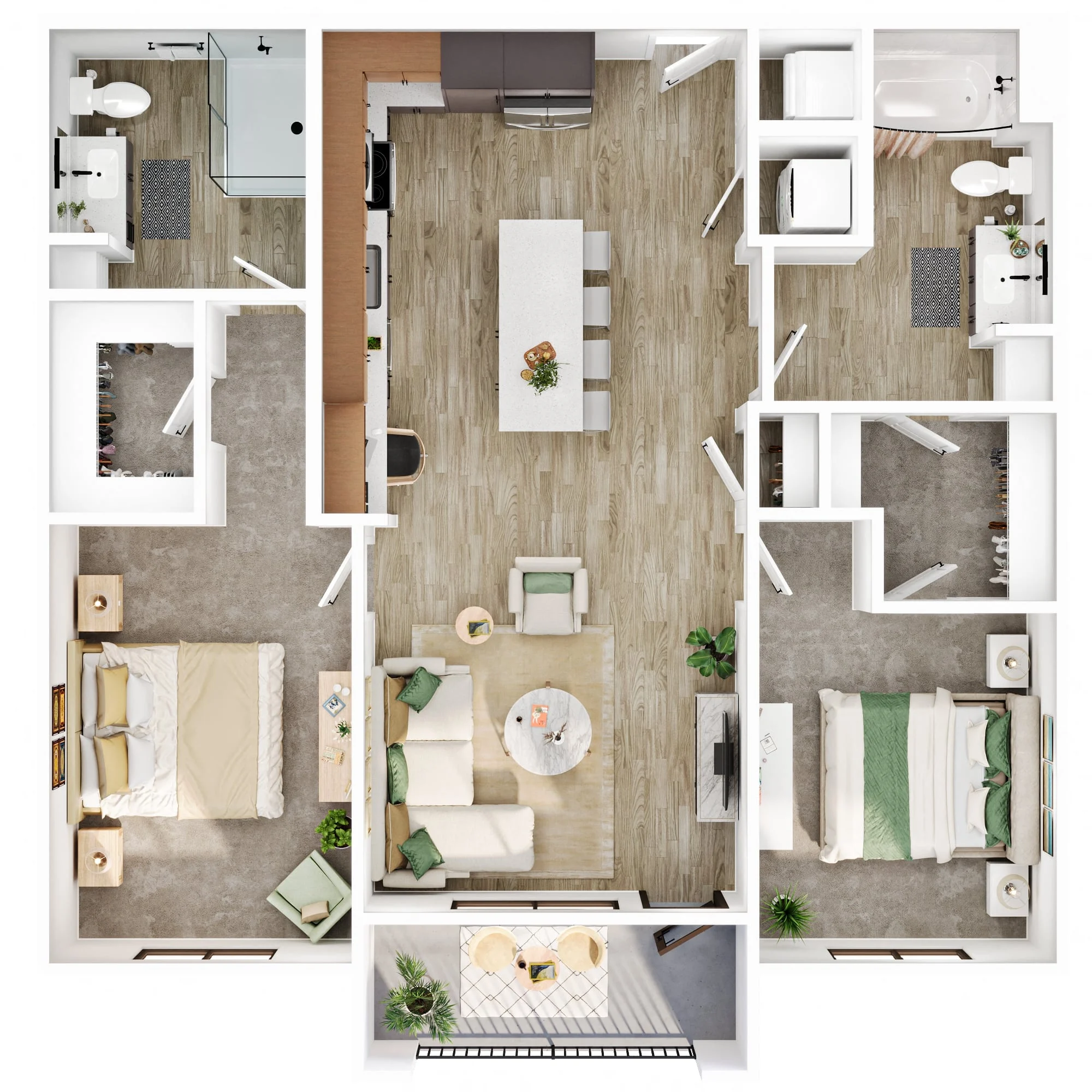 B2 2126 2126 floor plan