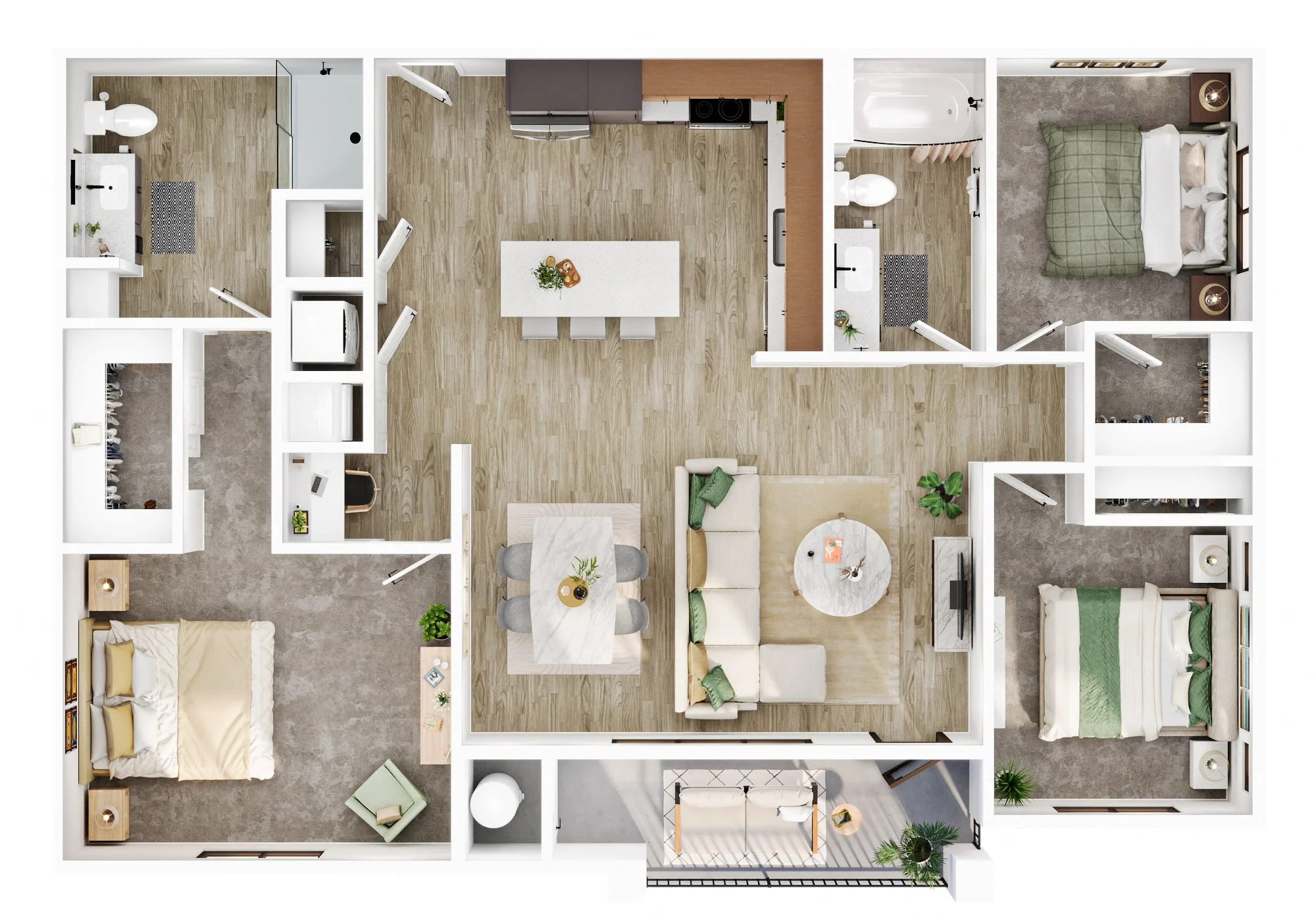 C1 3058 3058 floor plan