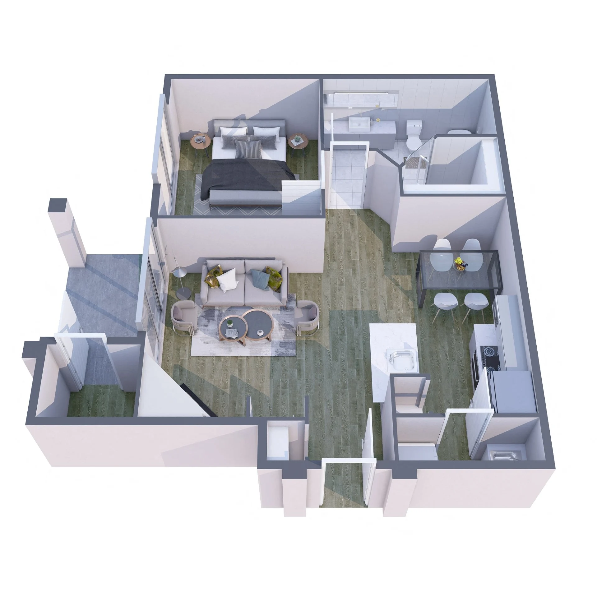 A1 South 2156 2156 floor plan