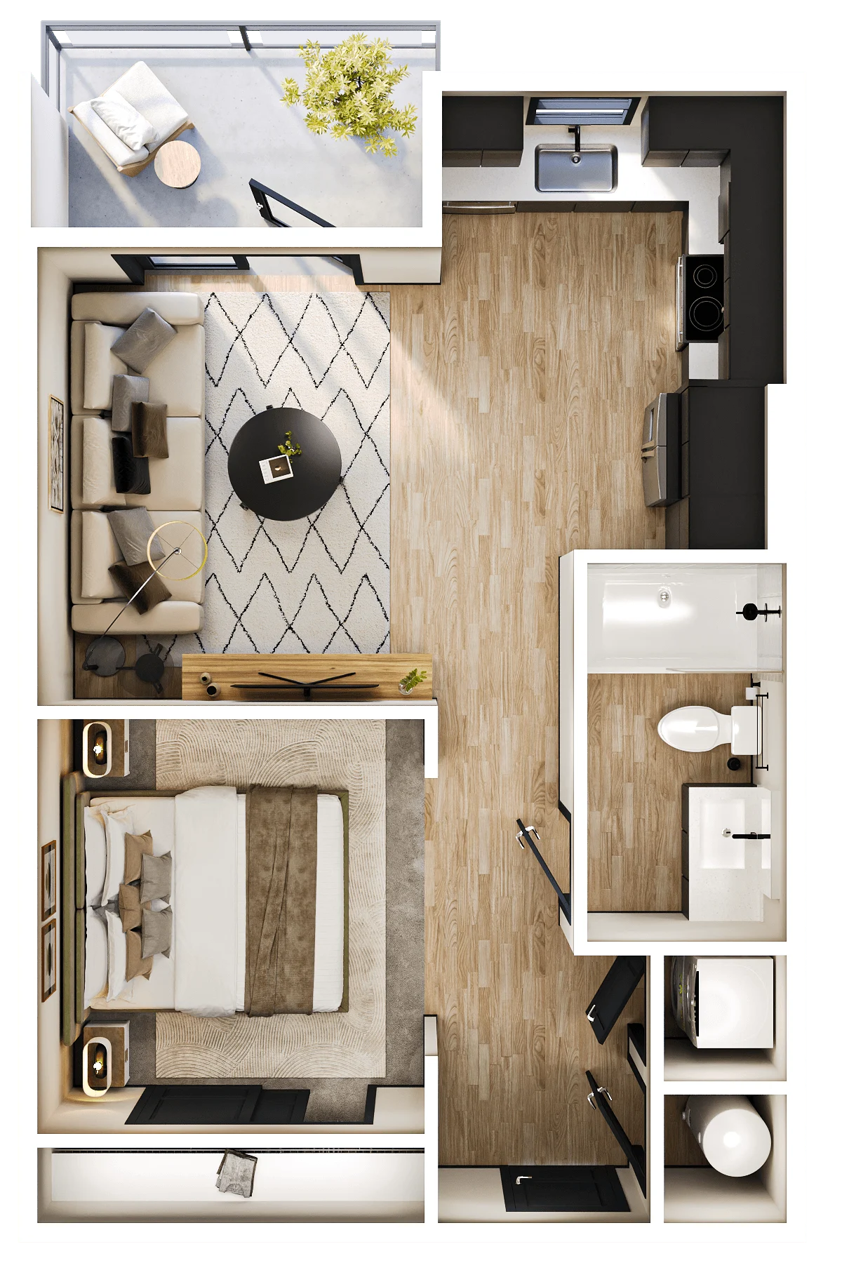 E1 2077 2077 floor plan