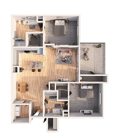 B1.1 3096 3096 floor plan