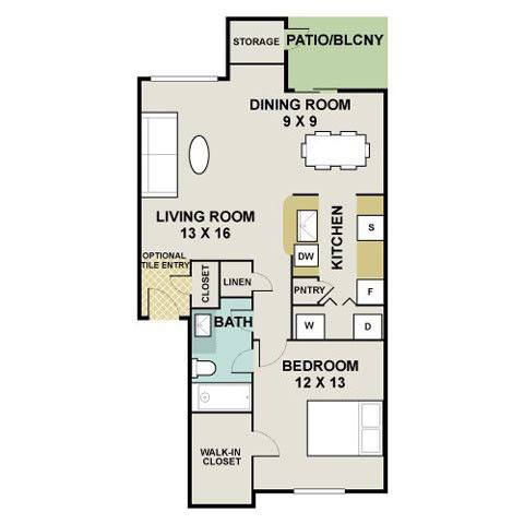 1C 1213 1213 floor plan