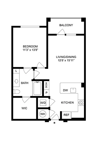 A1 2073 2073 floor plan