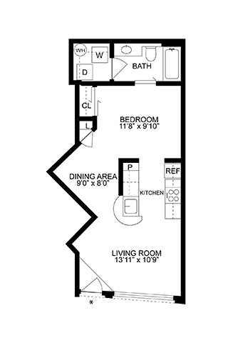 E1I-L 20-3155 20-3155 floor plan