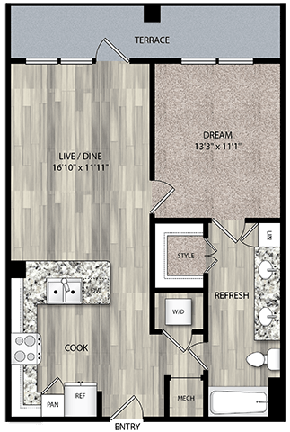 A1 3048 3048 floor plan