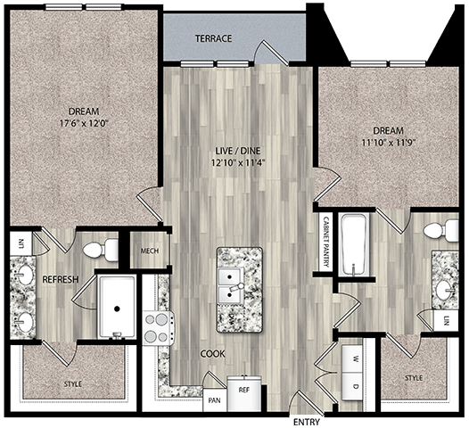 B1 3023 3023 floor plan