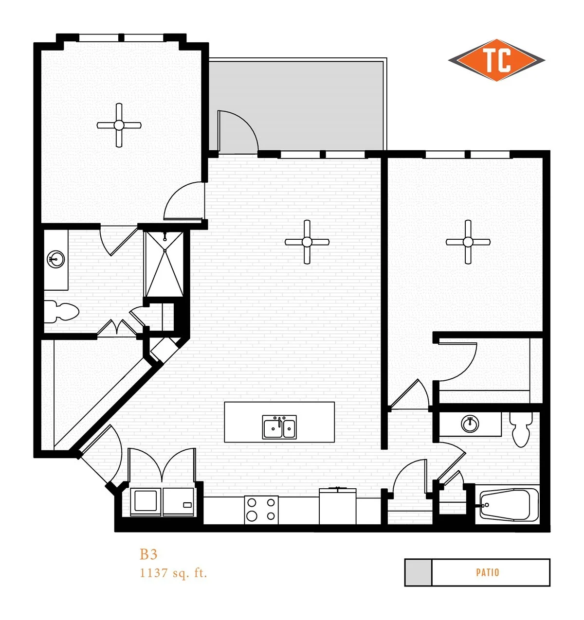 B3 2107 2107 floor plan