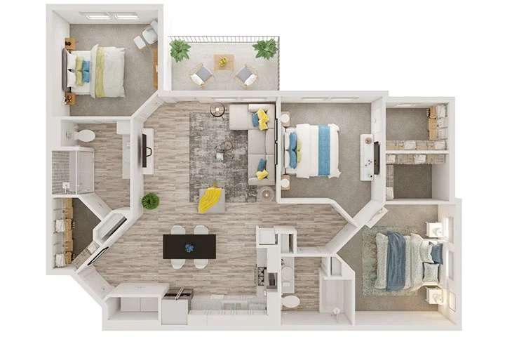 C1 1031H 1031H floor plan