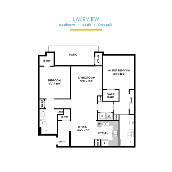 Lakeview 1011 1011 floor plan