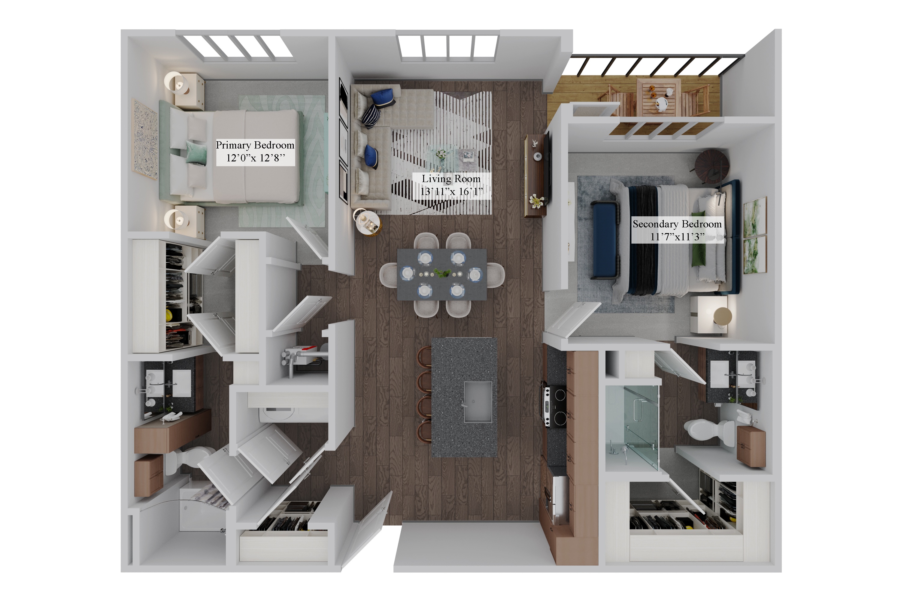The Lode - B1 2202 2202 floor plan