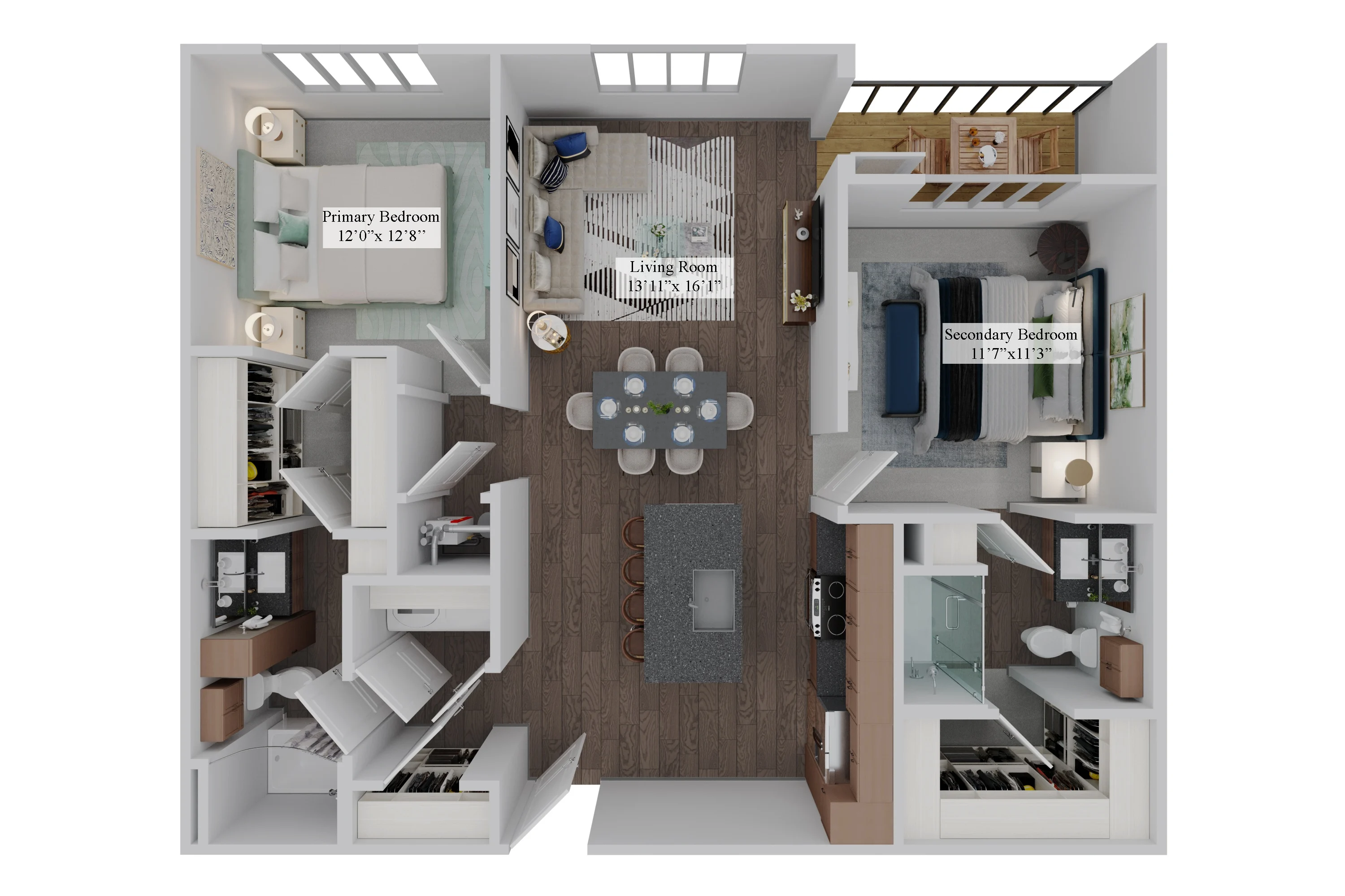 The Lode - B1 2214 2214 floor plan