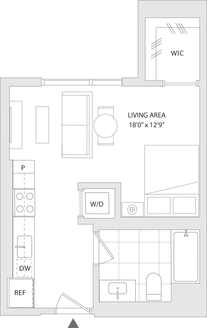 Unit 509 509 floor plan