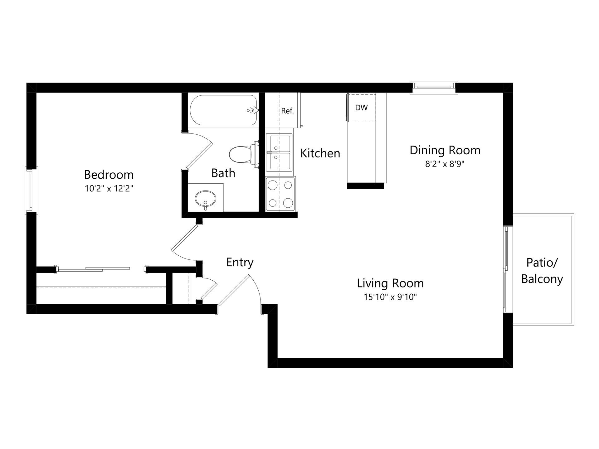 Date L802 L802 floor plan