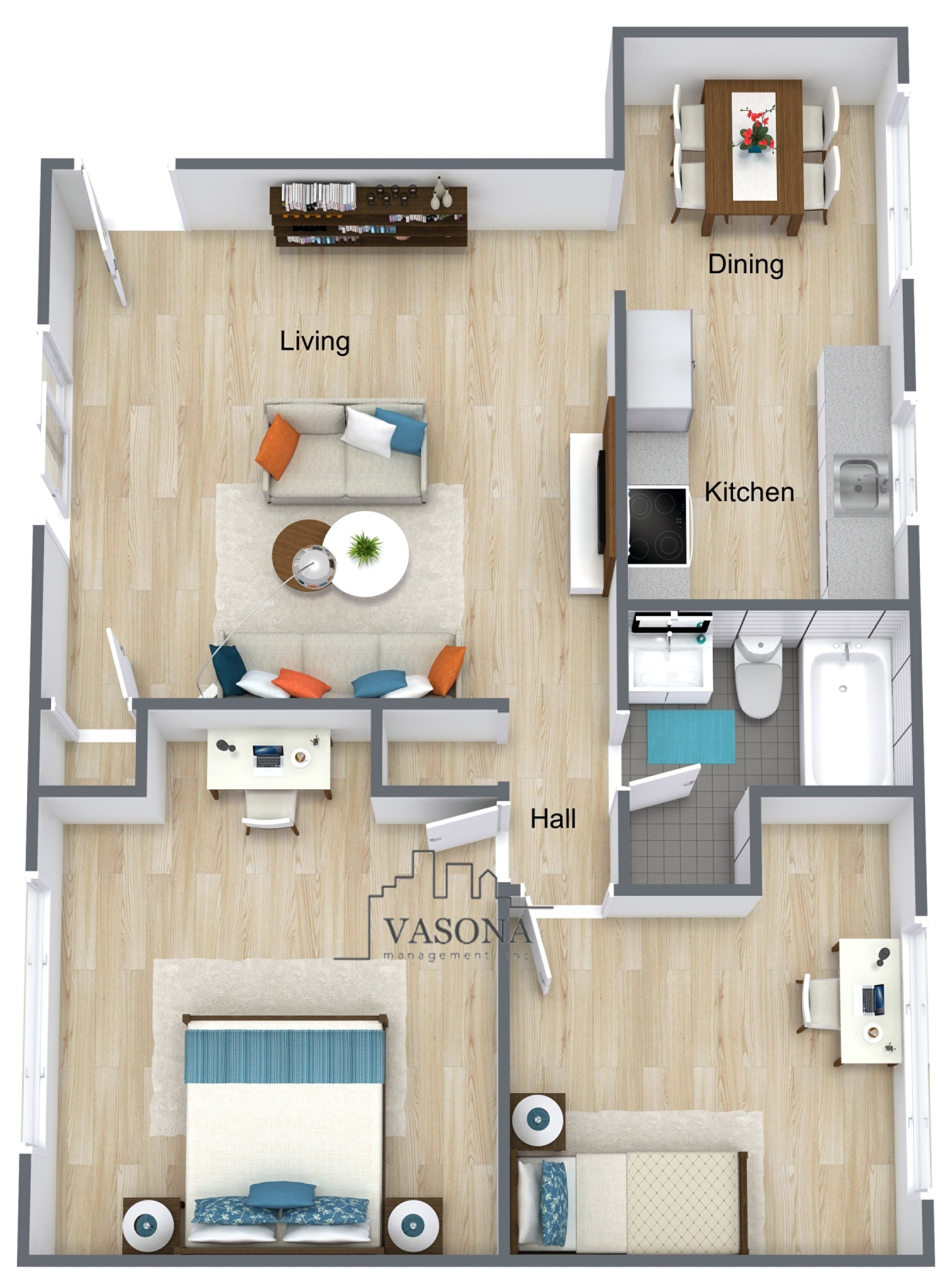 Park Vista 2x1 06 06 floor plan