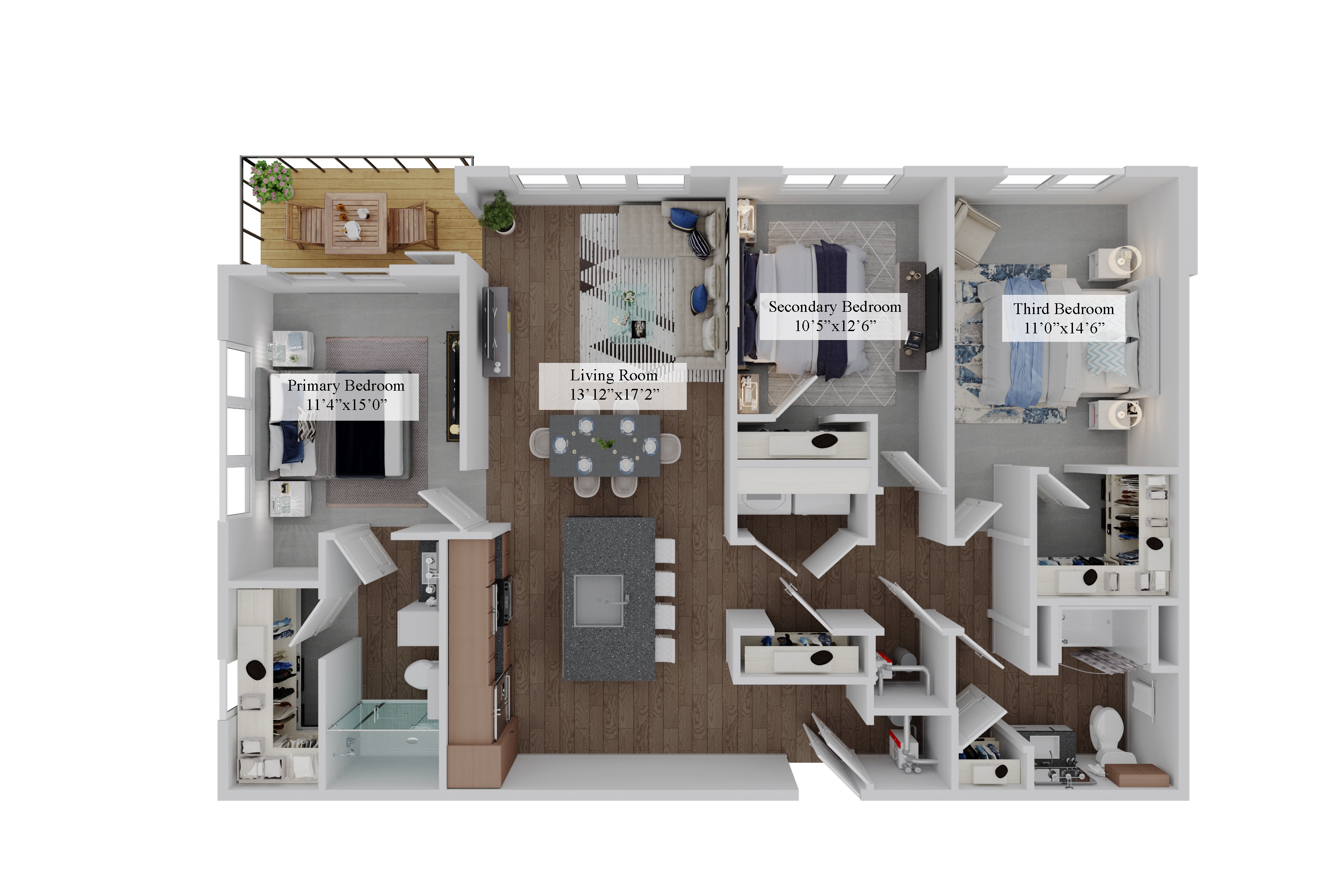 The Solstice - C2 1331 1331 floor plan