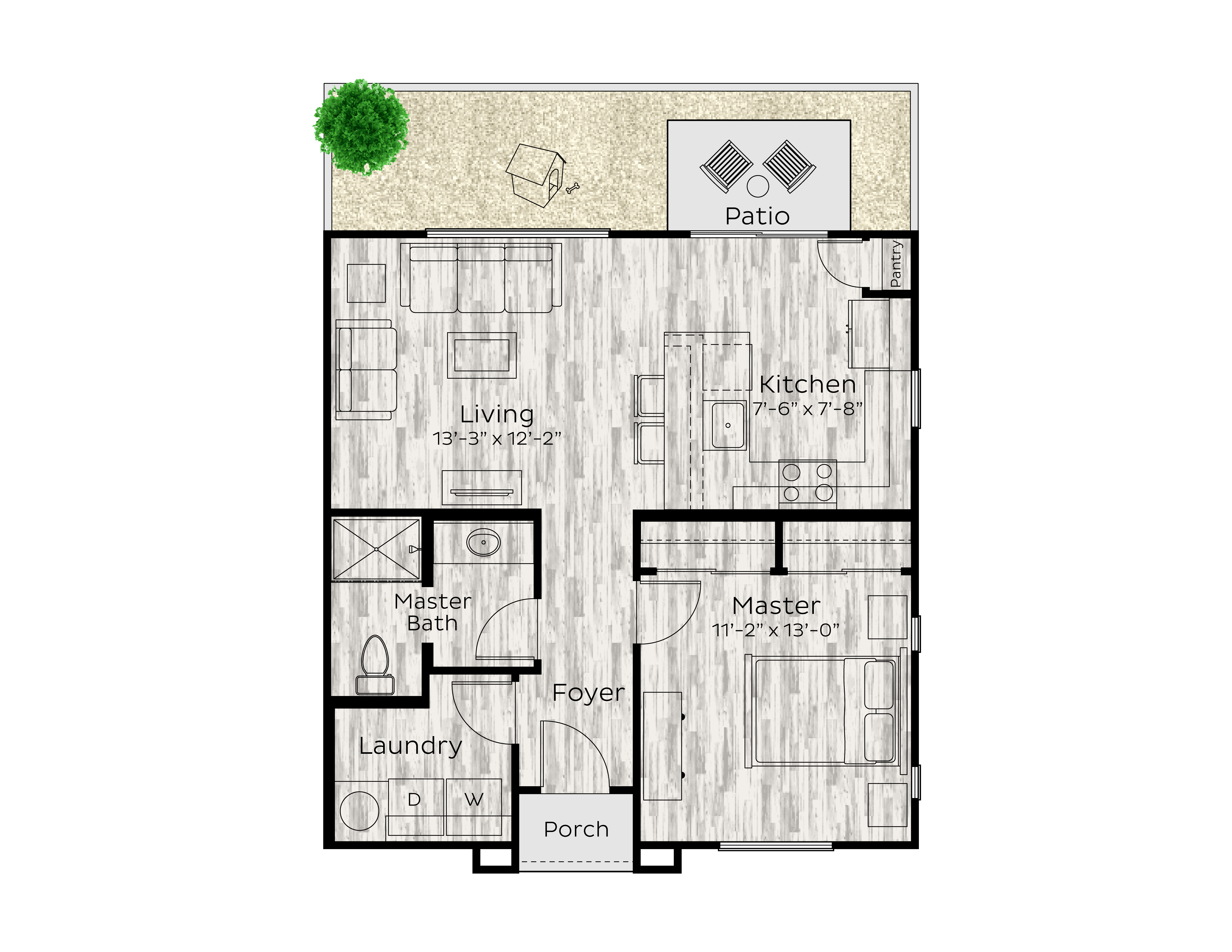 The Alcove 1181 1181 floor plan