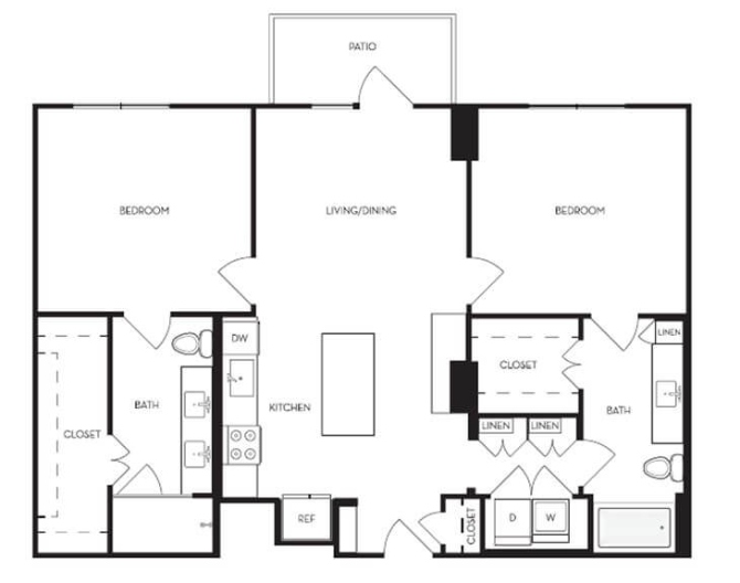B2 1612 1612 floor plan