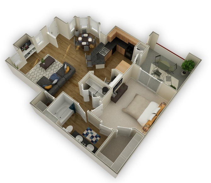 Unit 1133 1133 floor plan