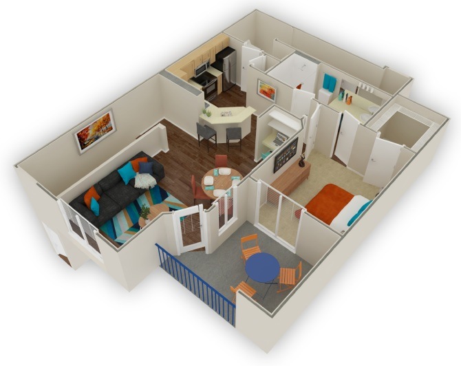 Unit 1090 1090 floor plan