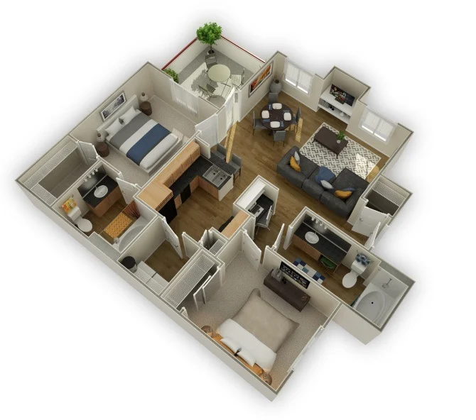 Unit 1109 1109 floor plan