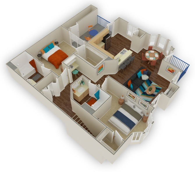 Unit 2096 2096 floor plan