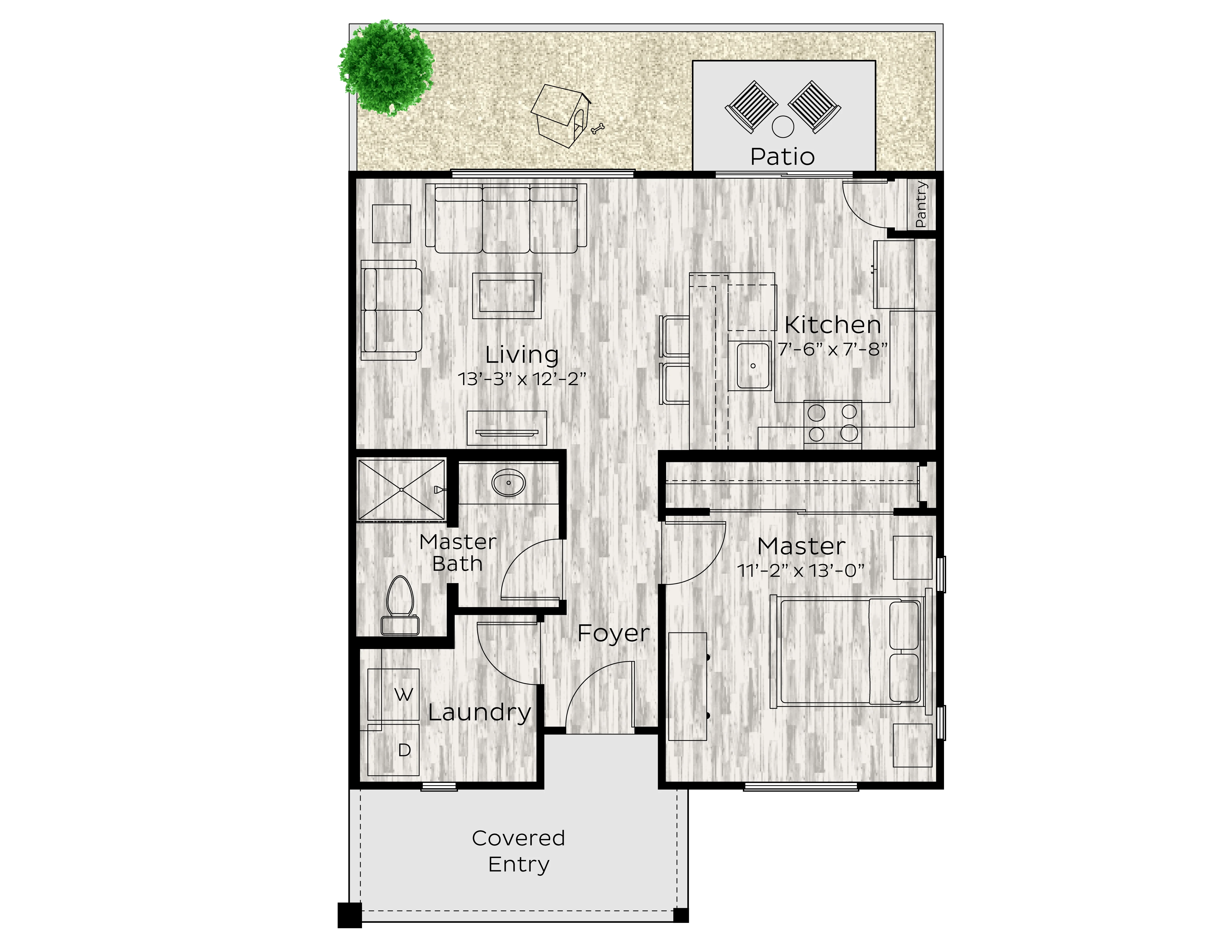 The Alcove 1094 1094 floor plan