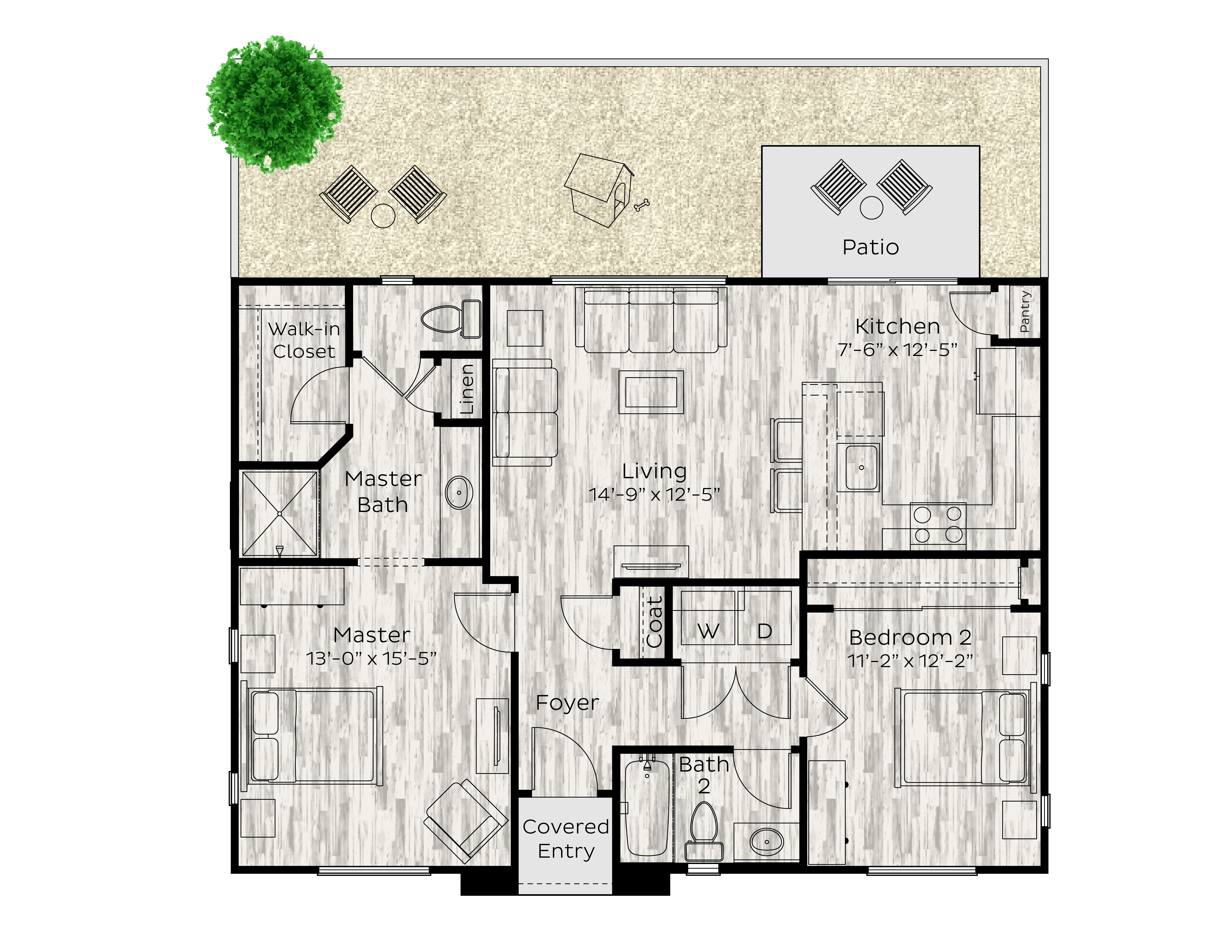 The Retreat 1017 1017 floor plan