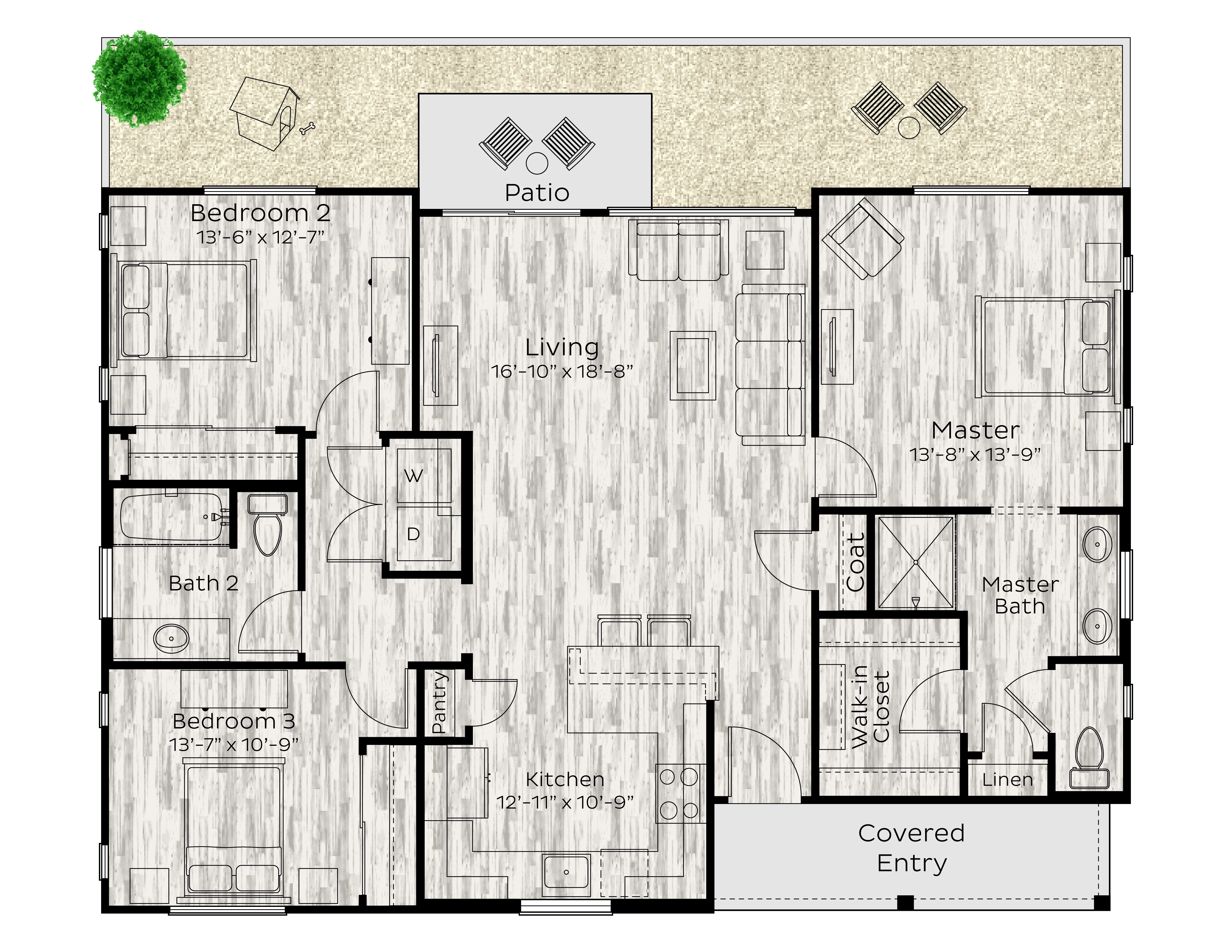 The Haven 1016 1016 floor plan