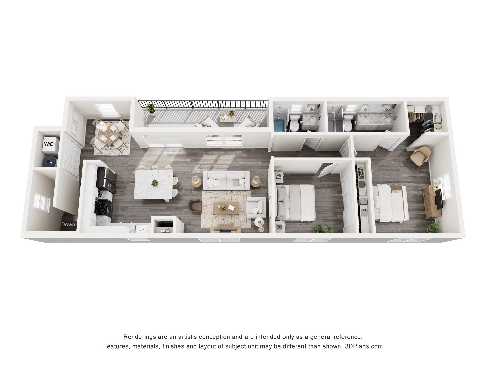 Townhome 1 84 84 floor plan