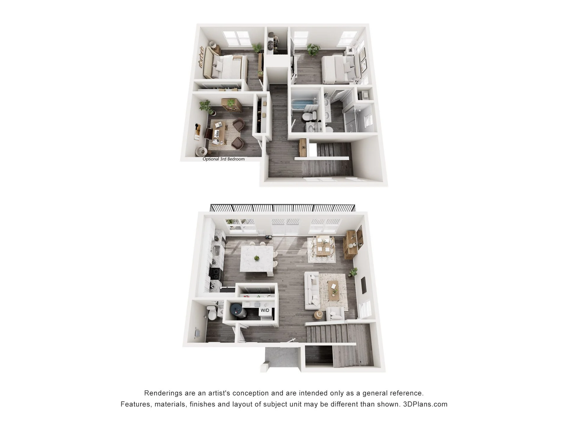 Townhome 2 29 29 floor plan