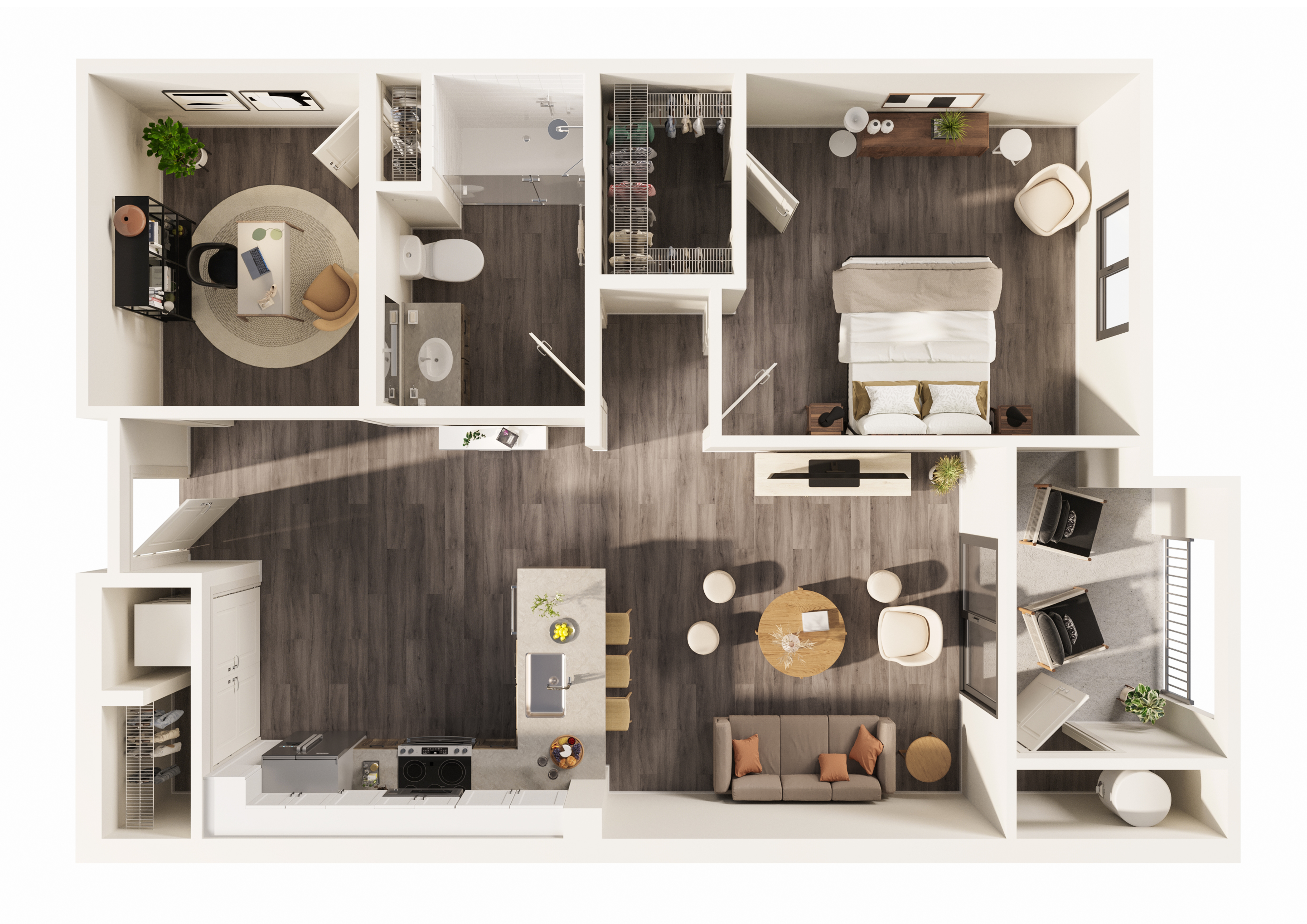 Echo (Large) with Den 3009 3009 floor plan