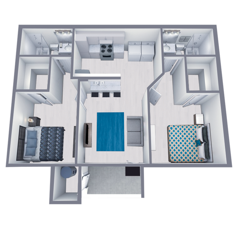 B2 Bronze 4 - 1030 4 - 1030 floor plan