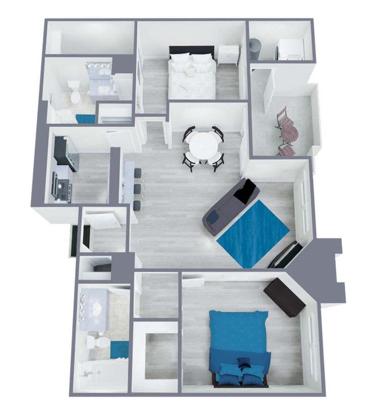 B1 Classic 13B - 207 13B - 207 floor plan
