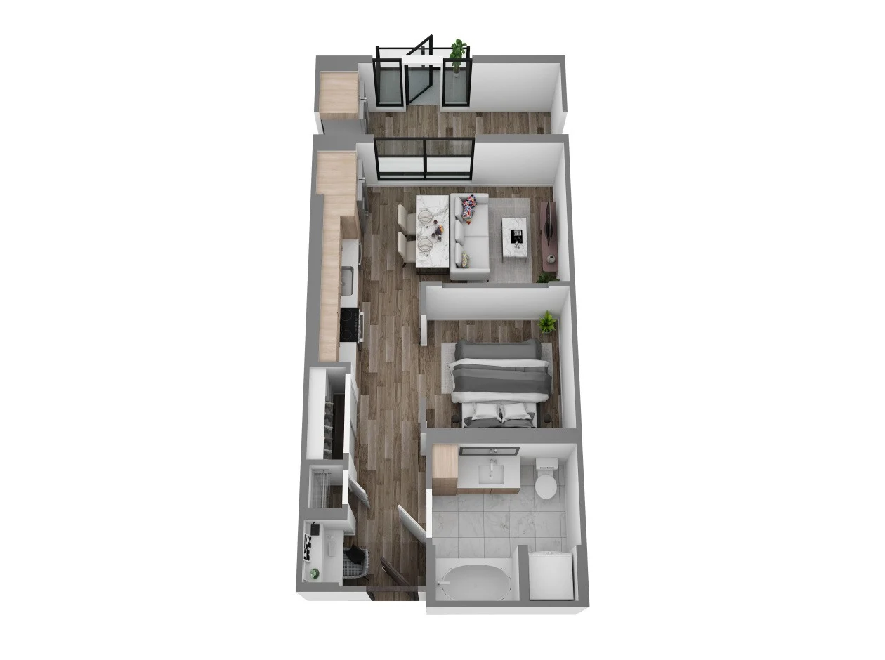 S1A (Income Restricted) 521 521 floor plan