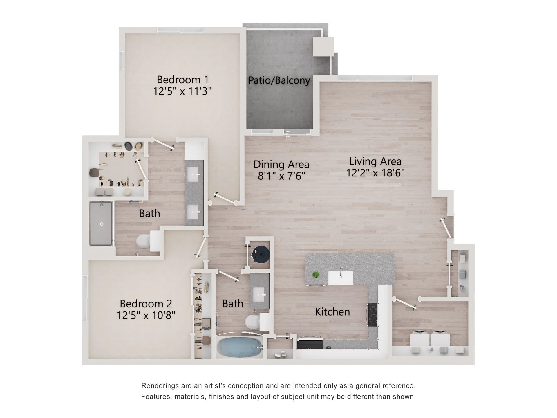 2B 13-2065 13-2065 floor plan