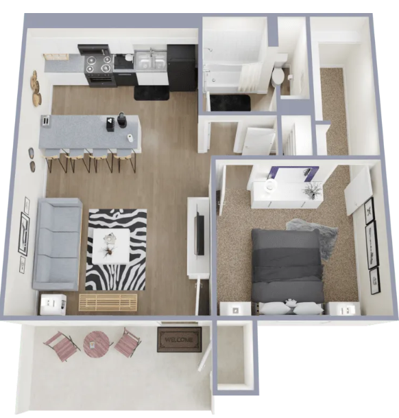 A1 1101 1101 floor plan
