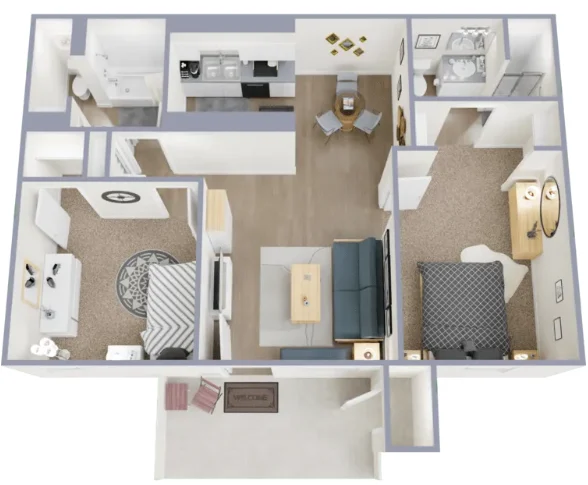 B2 2091 2091 floor plan