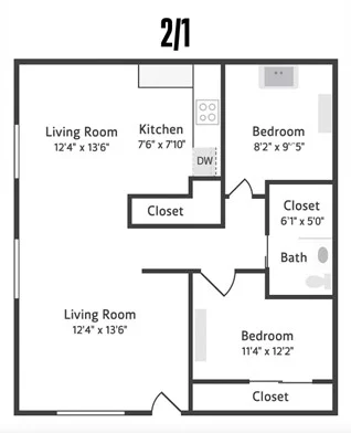 2/1 112 112 floor plan